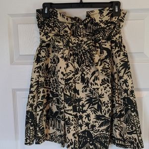 Anthropologie Corey Lynn Calter Palm skirt size 4